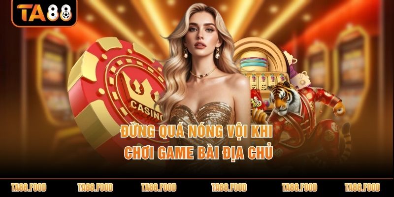 Cách chơi game bài địa chủ